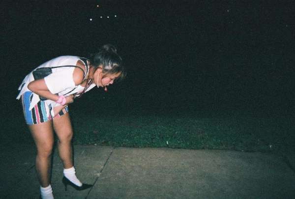 Chinese 80's Girl puking! vomit