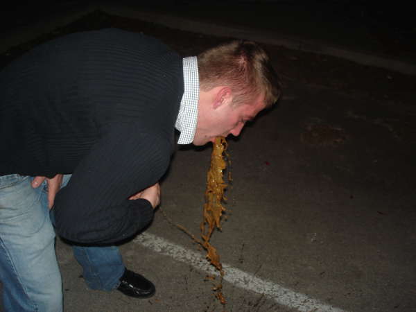 rallied afterwards vomit