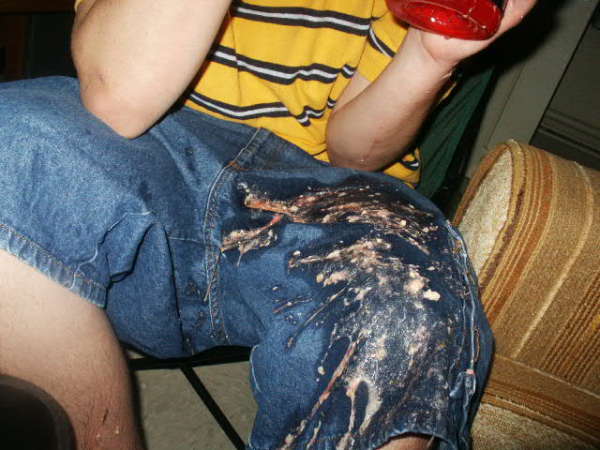 Mmm, Food-Zoo! vomit