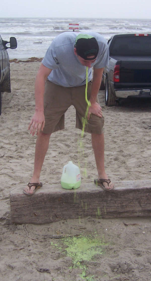 Exorcist Style vomit