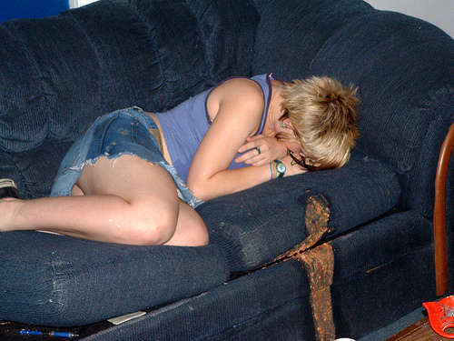 Missed the Floor vomit