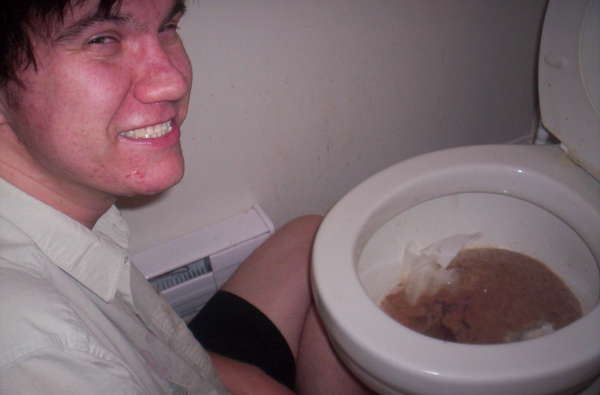 glenn's aftermath vomit