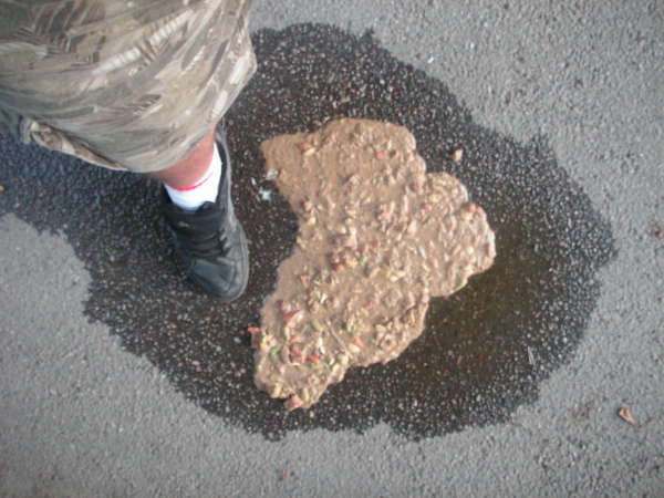 Looks like Africa vomit