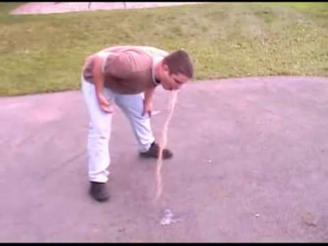 Fat Kid Puking vomit