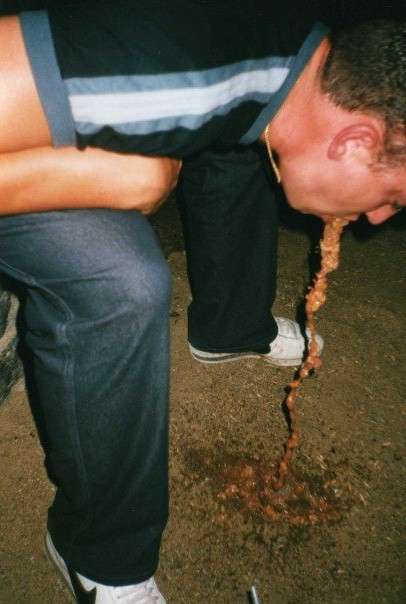 Harry Boorman, Bodrum beach Turkey vomit