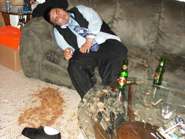 Graduation Vomit vomit