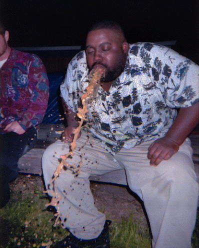 Johnnys first date!! vomit