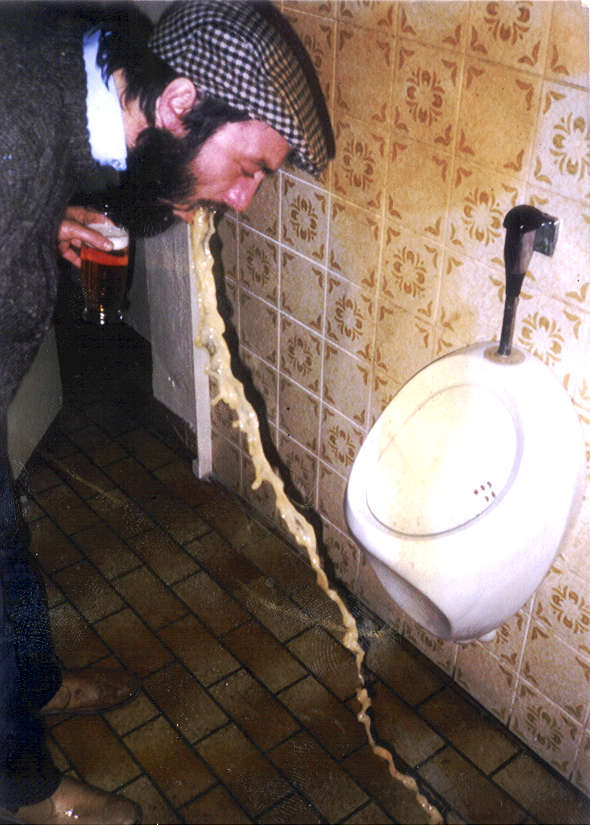 Kiwi's Chunder! vomit