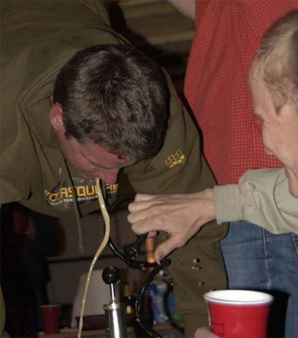 Keg Stand Reverse Barf vomit