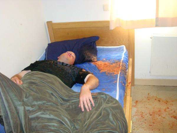 he didnt even have that much vomit