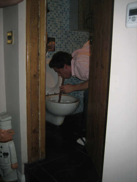 Christmas Lashing vomit