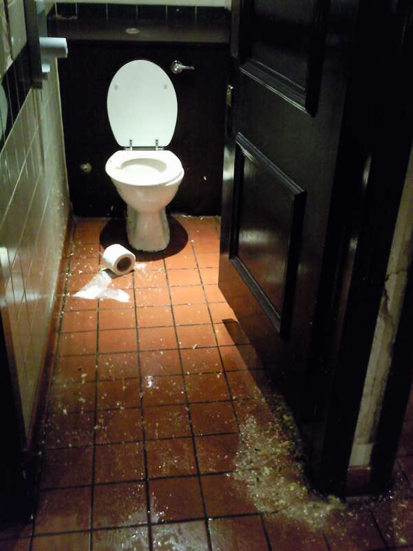 Amro's Handywork vomit