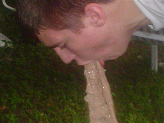 chocolate milk vomit