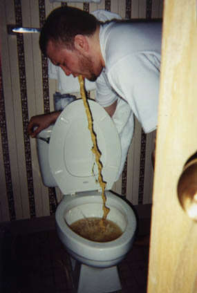 Giant's Ridge Ski Trip 99 vomit