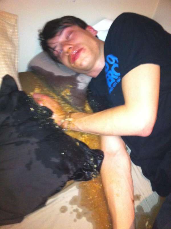 BIG STU vomit