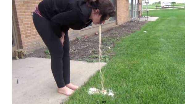 massive evacuation vomit