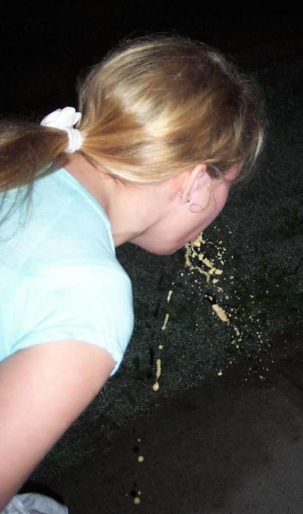 about to come out vomit