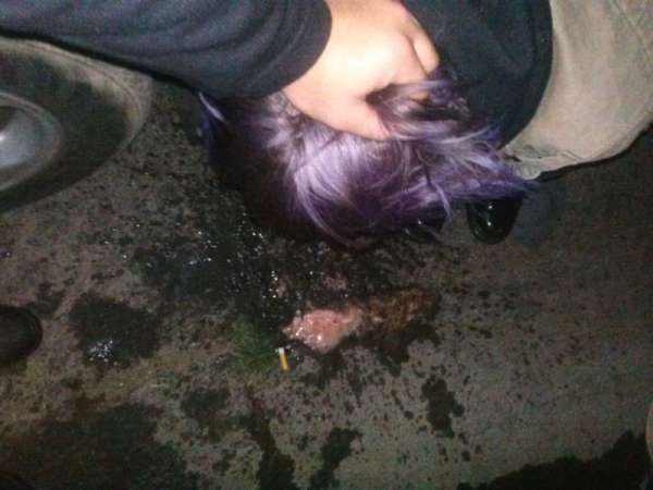 birthday puke vomit