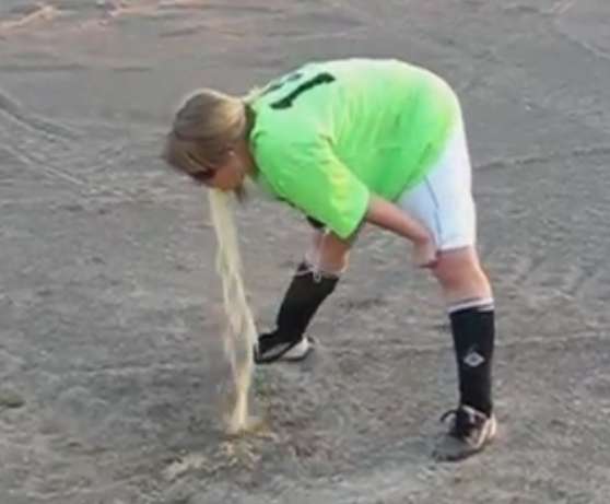 Holly loses it all vomit