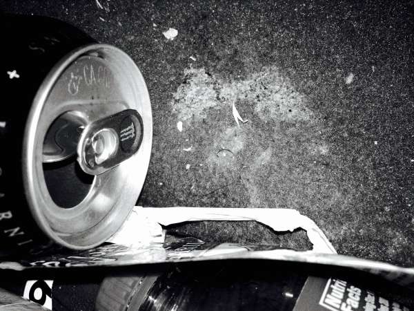 Turned up on a Tuesday vomit