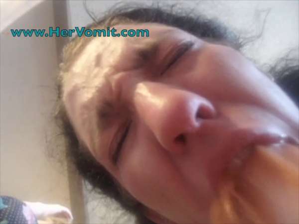 puked on the camera vomit