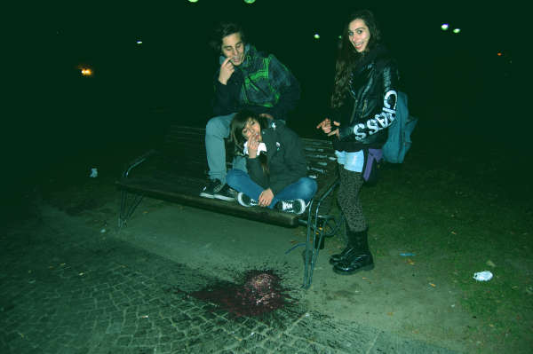 Italiano chick puke vomit