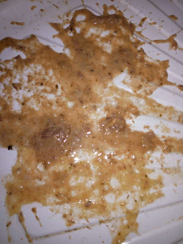 Natasha thick meal 2 vomit