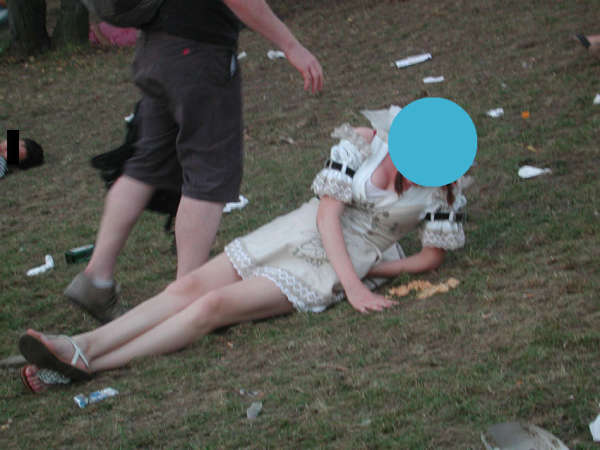 vomit cheese beer soup vomit