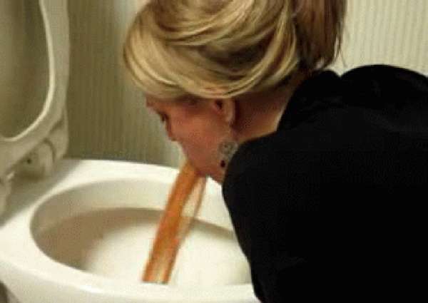 Awesome upchuck vomit