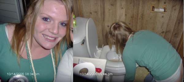 A lot can change in 1:10 vomit