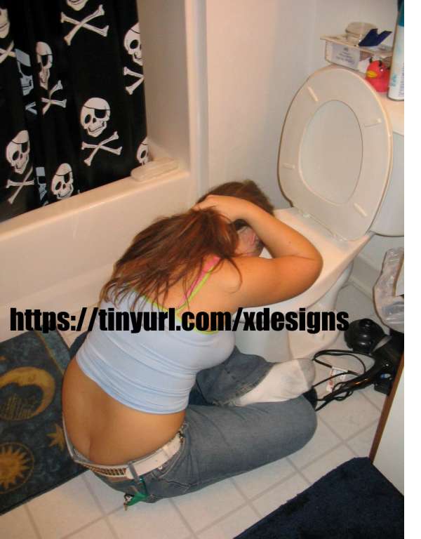 Jared's girl Throwing up vomit