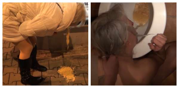 Outside or inside it's all good vomit