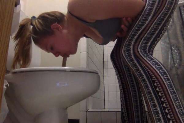 Ponytail stays out of the way vomit