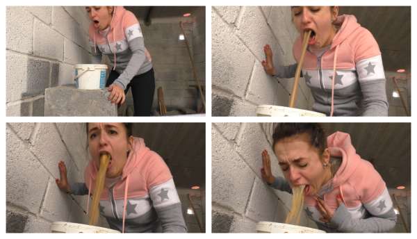 I didn't expect to puke this much! vomit