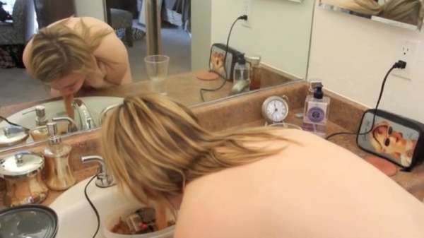 Super sink puke vomit