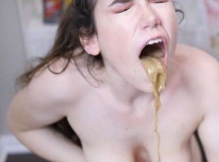 I didn't wanna puke vomit