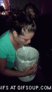 wastebasket puke animated vomit