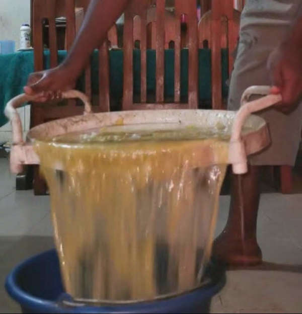 That was a lot (after puke) vomit