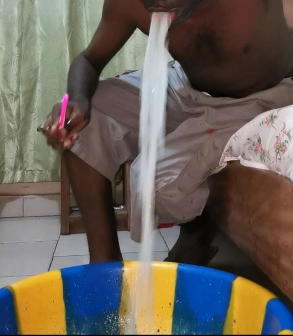 Waken up by nausea vomit