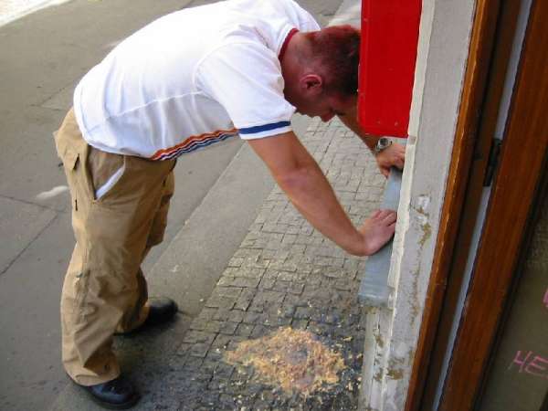 My Brother in Prague vomit
