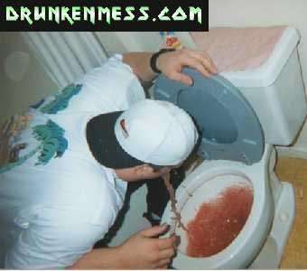 toilet vomit vomit