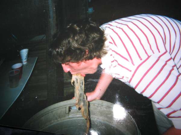 Floyd's Spring Break vomit