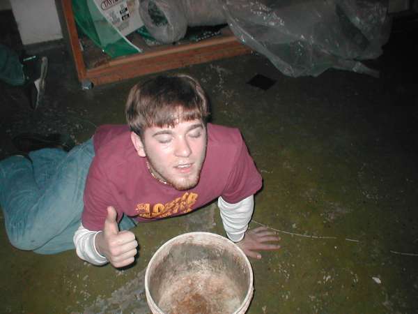 My Buddy Pukin vomit