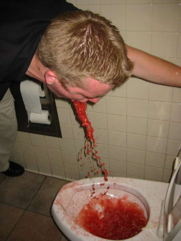 the power of christ compels you vomit