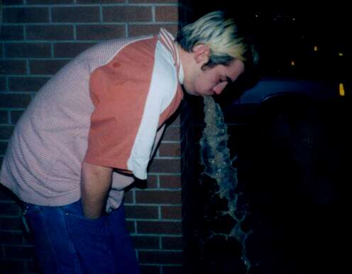 look ! no hands vomit