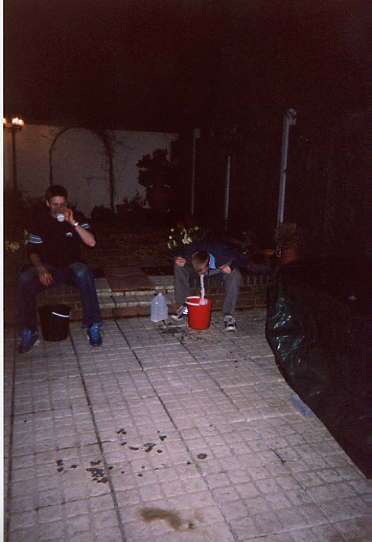 Milk Challenge Two vomit