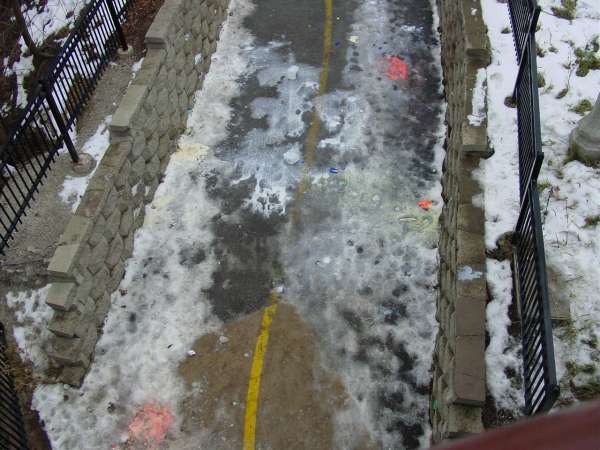 After my lacrosse team's Milk Gallon Challenge vomit