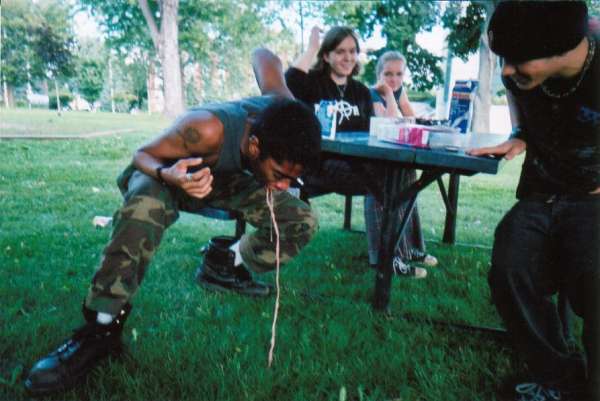 Dairy Challenge vomit