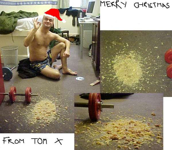 The Big Christmas Chunder 2 vomit