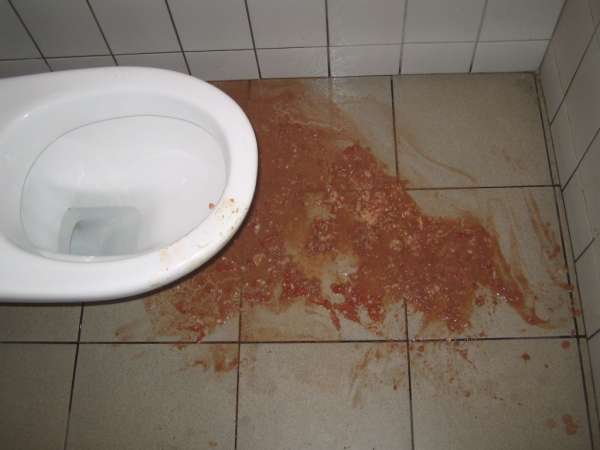 Irish pub vomit